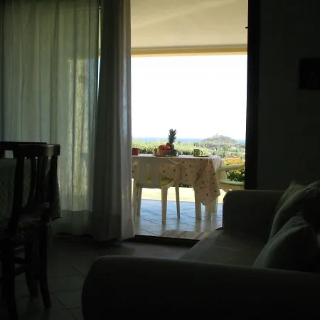 Le Domus De Chia_tipo A בית נופש *